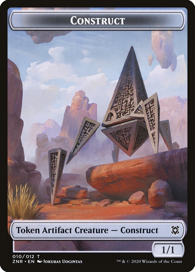 Construct Token [Zendikar Rising Tokens] | Deep Dive Games St. Marys