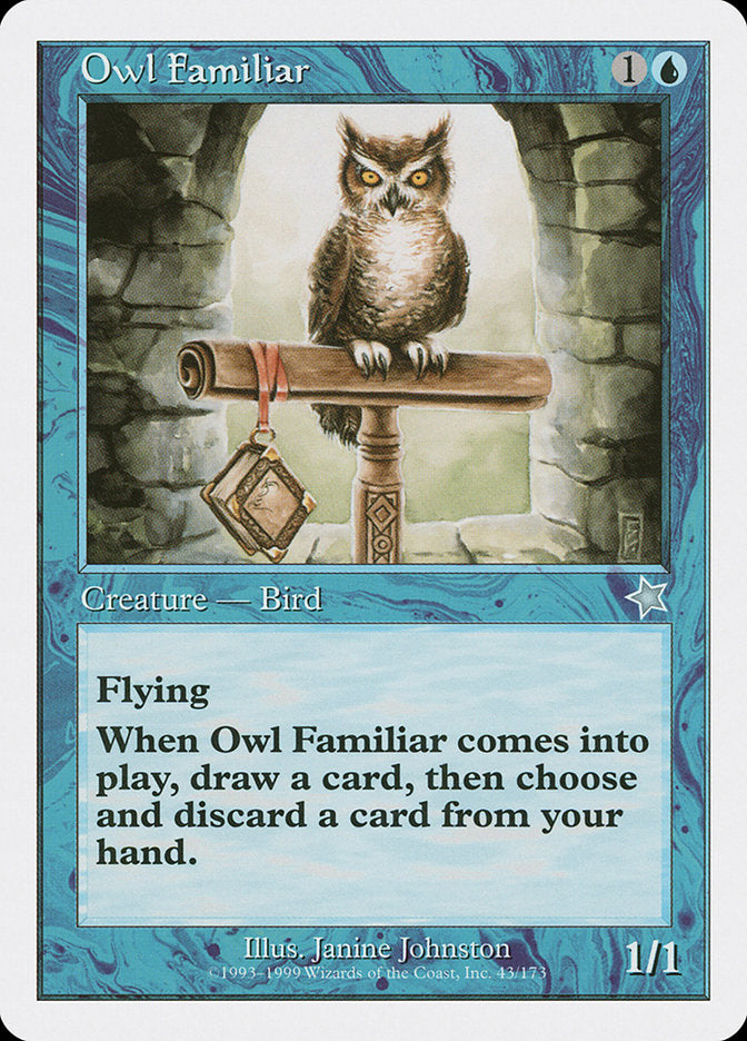Owl Familiar [Starter 1999] | Deep Dive Games St. Marys