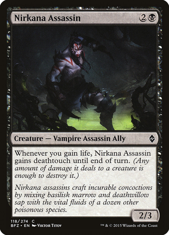 Nirkana Assassin [Battle for Zendikar] | Deep Dive Games St. Marys