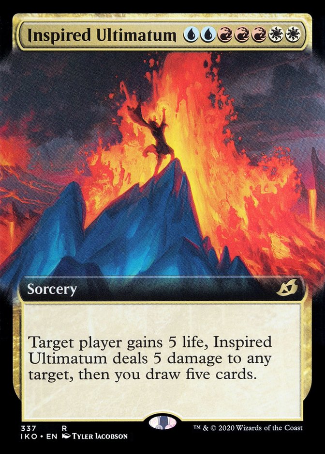 Inspired Ultimatum (Extended Art) [Ikoria: Lair of Behemoths] | Deep Dive Games St. Marys