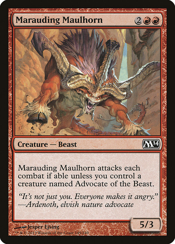 Marauding Maulhorn [Magic 2014] | Deep Dive Games St. Marys