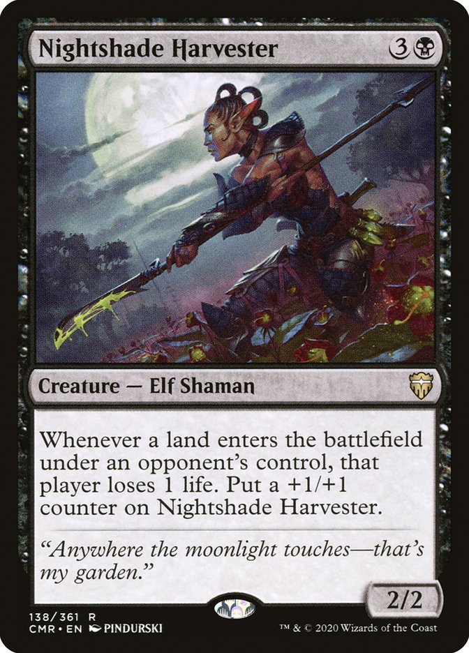 Nightshade Harvester [Commander Legends] | Deep Dive Games St. Marys