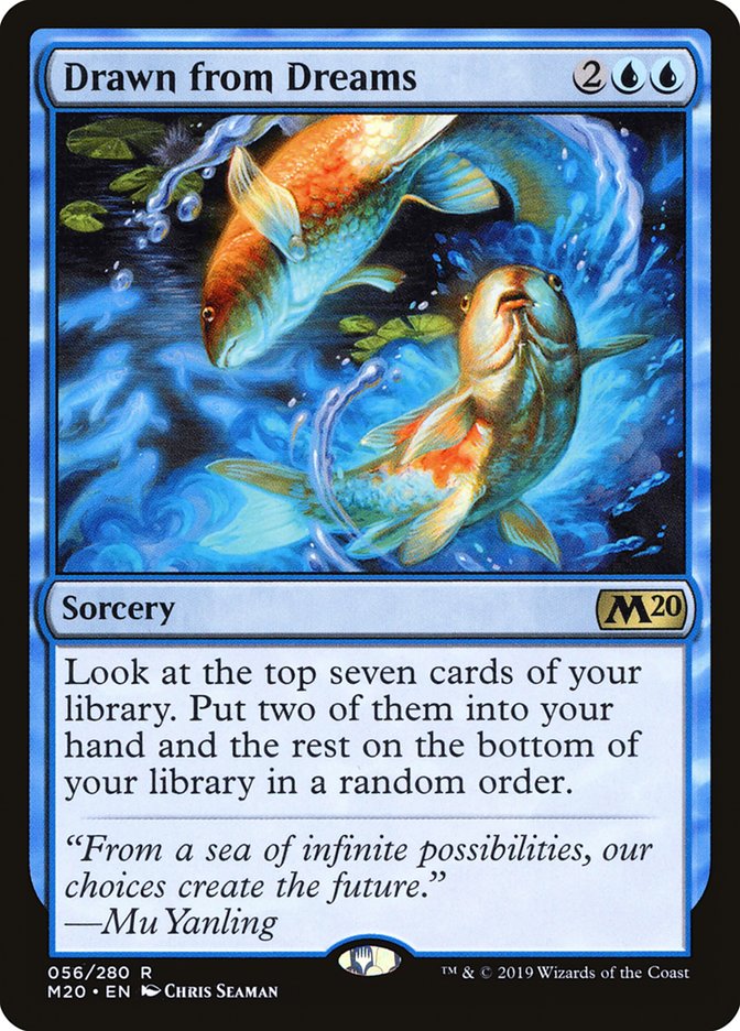 Drawn from Dreams [Core Set 2020] | Deep Dive Games St. Marys