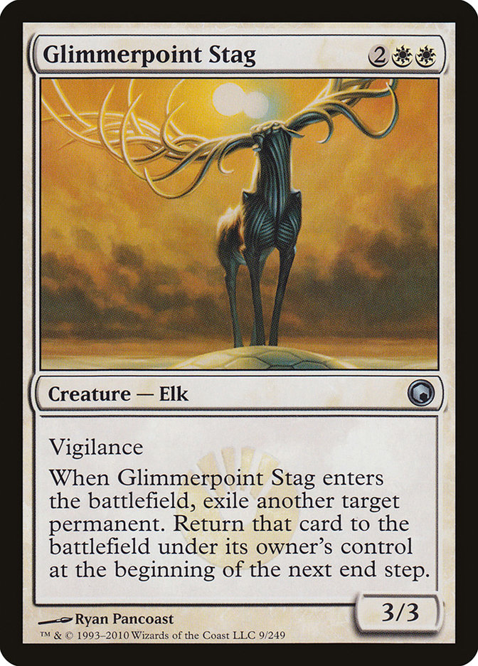 Glimmerpoint Stag [Scars of Mirrodin] | Deep Dive Games St. Marys
