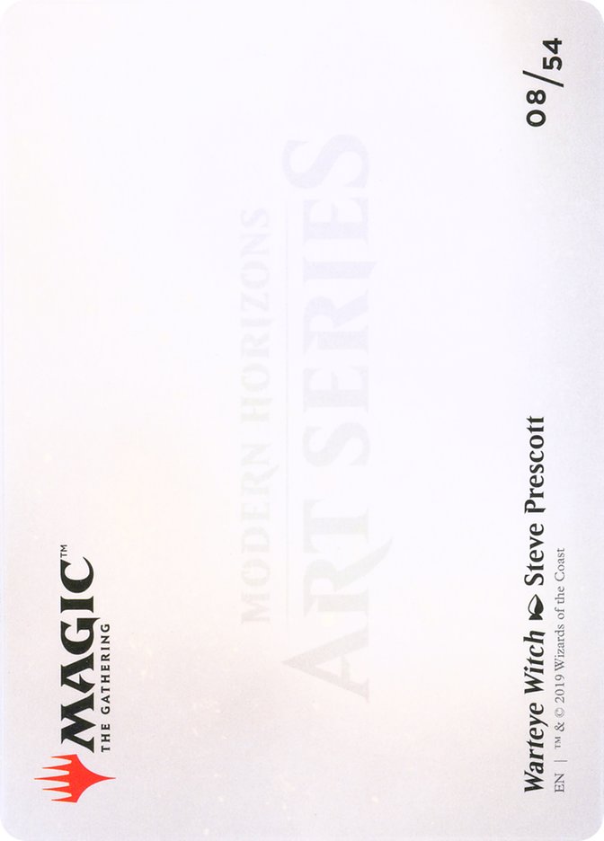 Warteye Witch // Warteye Witch [Modern Horizons Art Series] | Deep Dive Games St. Marys