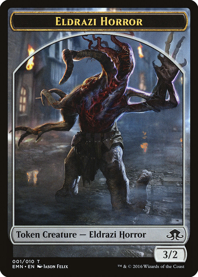 Eldrazi Horror Token [Eldritch Moon Tokens] | Deep Dive Games St. Marys