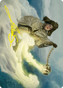 Traveling Minister Art Card (Gold-Stamped Signature) [Innistrad: Crimson Vow Art Series] | Deep Dive Games St. Marys