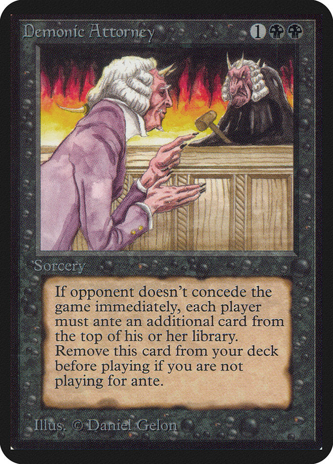 Demonic Attorney [Alpha Edition] | Deep Dive Games St. Marys