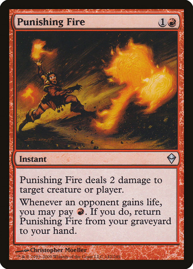 Punishing Fire [Zendikar] | Deep Dive Games St. Marys