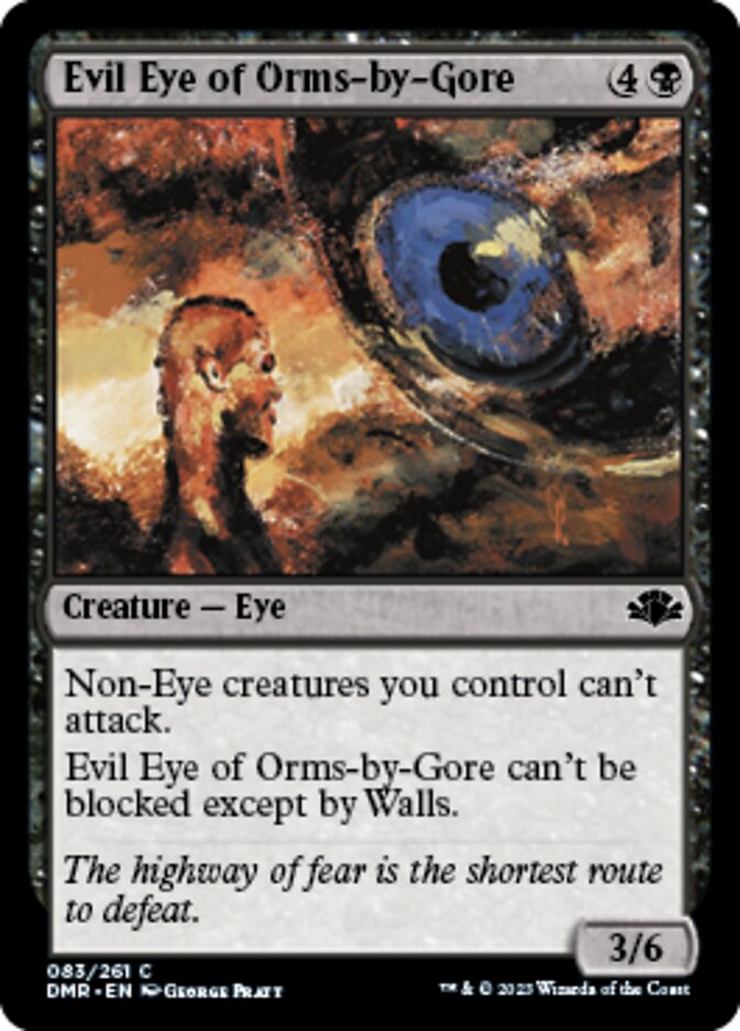 Evil Eye of Orms-by-Gore [Dominaria Remastered] | Deep Dive Games St. Marys