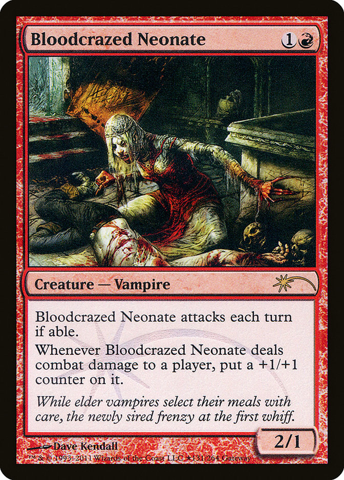 Bloodcrazed Neonate [Wizards Play Network 2011] | Deep Dive Games St. Marys