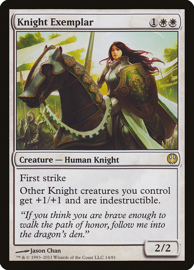 Knight Exemplar [Duel Decks: Knights vs. Dragons] | Deep Dive Games St. Marys