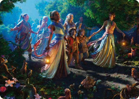Realm Seekers Art Card [The Lord of the Rings: Tales of Middle-earth Art Series] | Deep Dive Games St. Marys