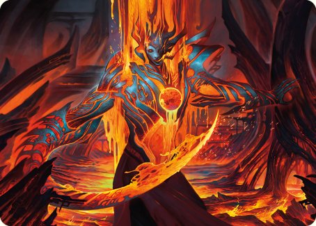Free From Flesh Art Card [Phyrexia: All Will Be One Art Series] | Deep Dive Games St. Marys