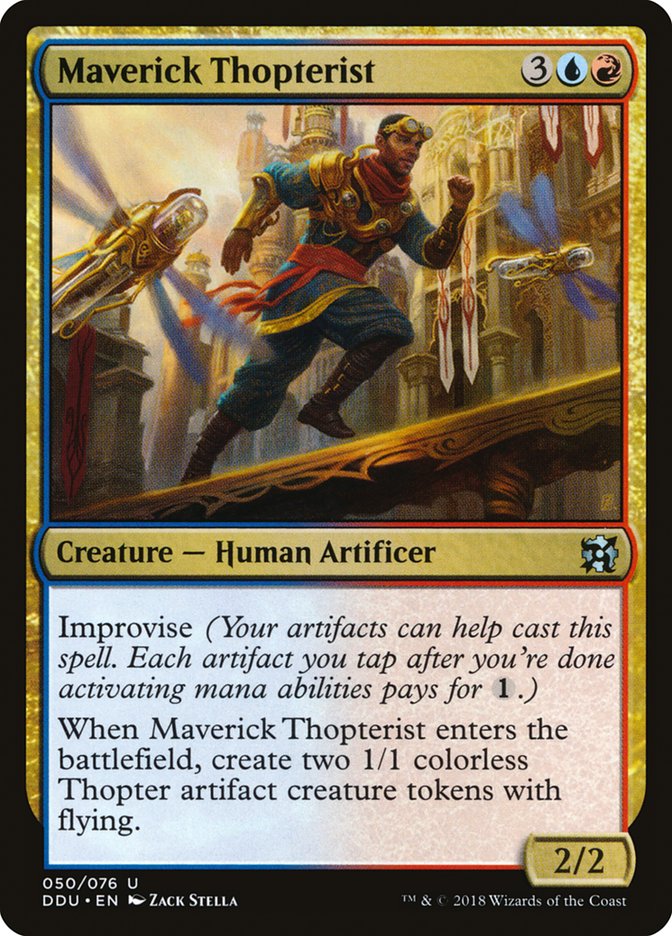 Maverick Thopterist [Duel Decks: Elves vs. Inventors] | Deep Dive Games St. Marys