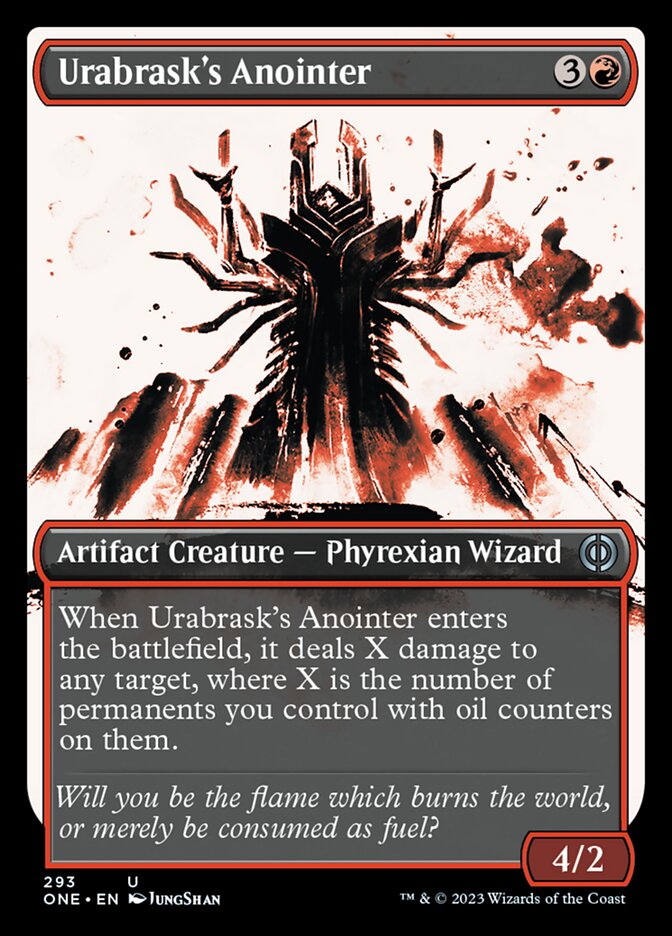 Urabrask's Anointer (Showcase Ichor) [Phyrexia: All Will Be One] | Deep Dive Games St. Marys