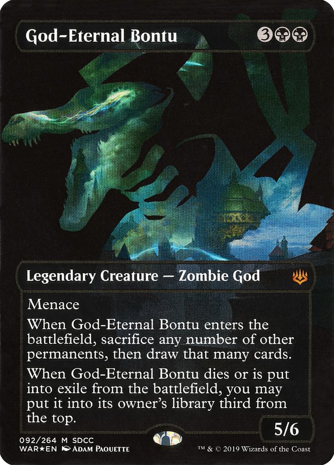 God-Eternal Bontu [San Diego Comic-Con 2019] | Deep Dive Games St. Marys