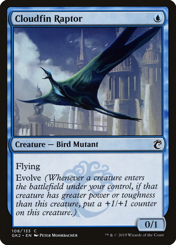 Cloudfin Raptor [Ravnica Allegiance Guild Kit] | Deep Dive Games St. Marys