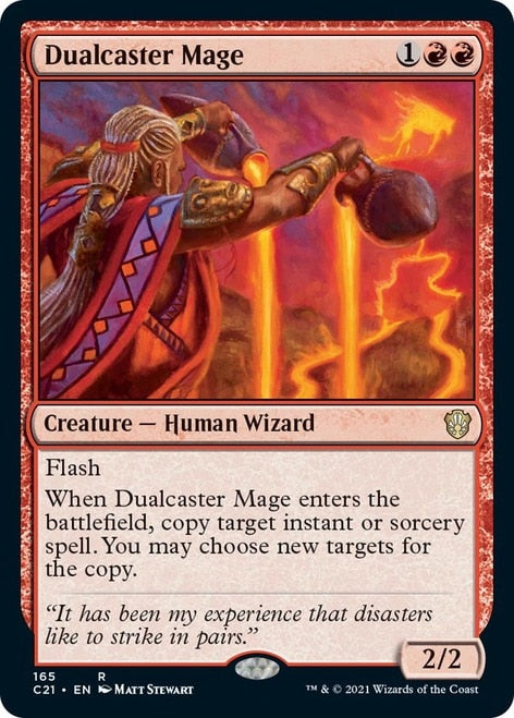 Dualcaster Mage [Commander 2021] | Deep Dive Games St. Marys