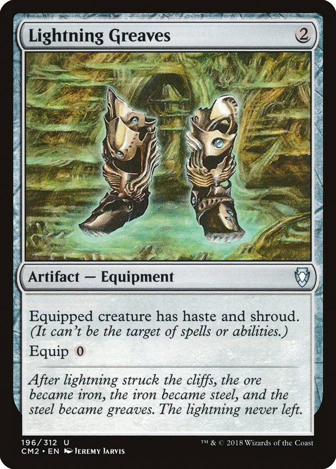 Lightning Greaves [Commander Anthology Volume II] | Deep Dive Games St. Marys