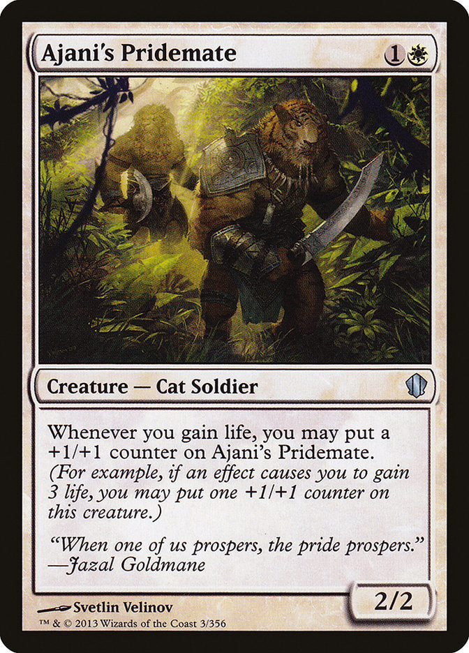 Ajani's Pridemate [Commander 2013] | Deep Dive Games St. Marys