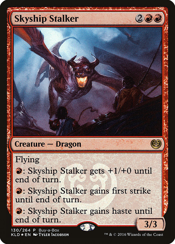 Skyship Stalker (Buy-A-Box) [Kaladesh Promos] | Deep Dive Games St. Marys