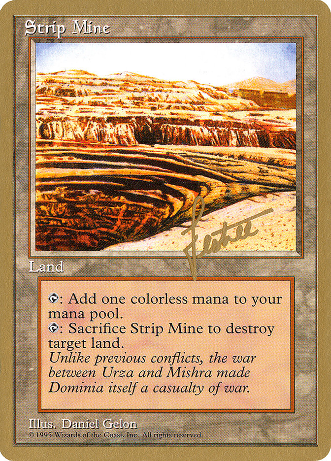 Strip Mine (Bertrand Lestree) [Pro Tour Collector Set] | Deep Dive Games St. Marys