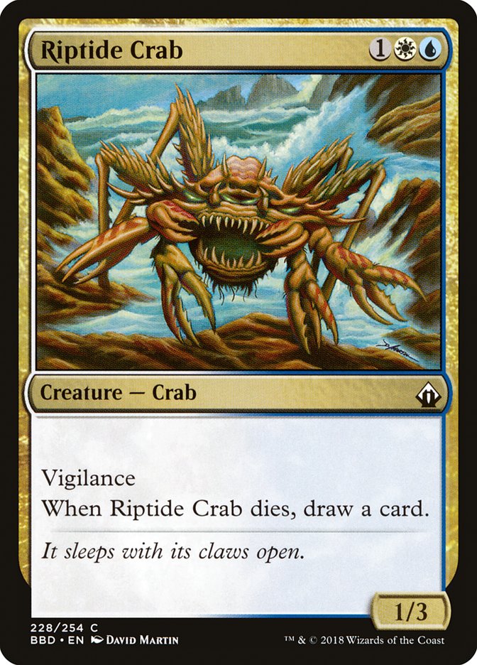 Riptide Crab [Battlebond] | Deep Dive Games St. Marys