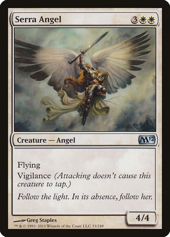 Serra Angel [Magic 2012] | Deep Dive Games St. Marys