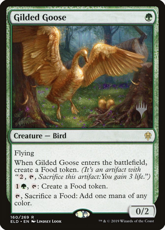 Gilded Goose (Promo Pack) [Throne of Eldraine Promos] | Deep Dive Games St. Marys