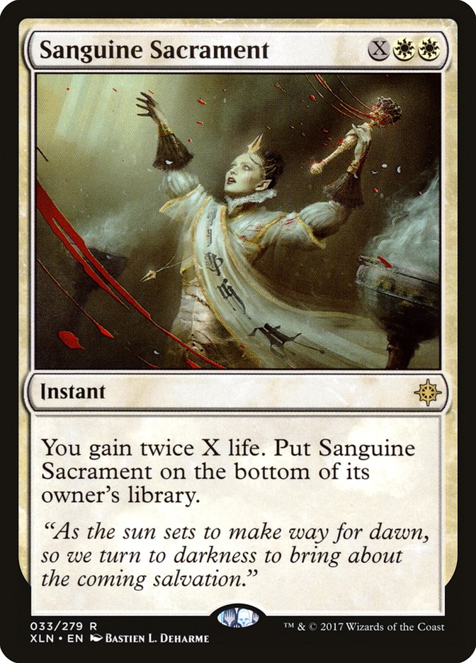 Sanguine Sacrament [Ixalan] | Deep Dive Games St. Marys