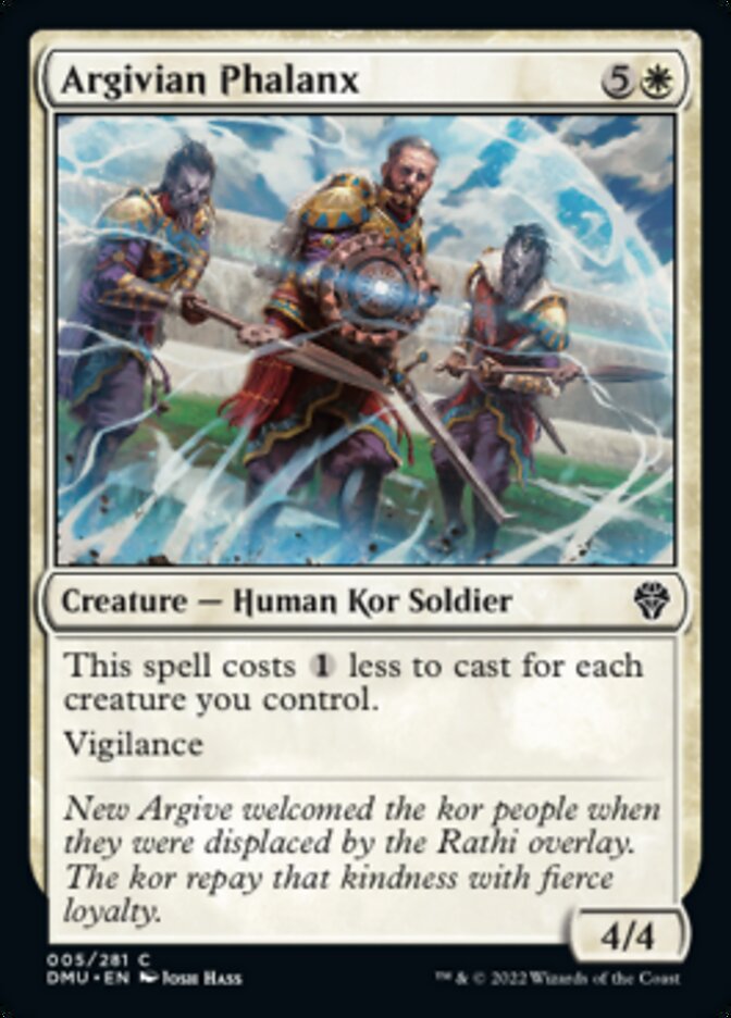 Argivian Phalanx [Dominaria United] | Deep Dive Games St. Marys