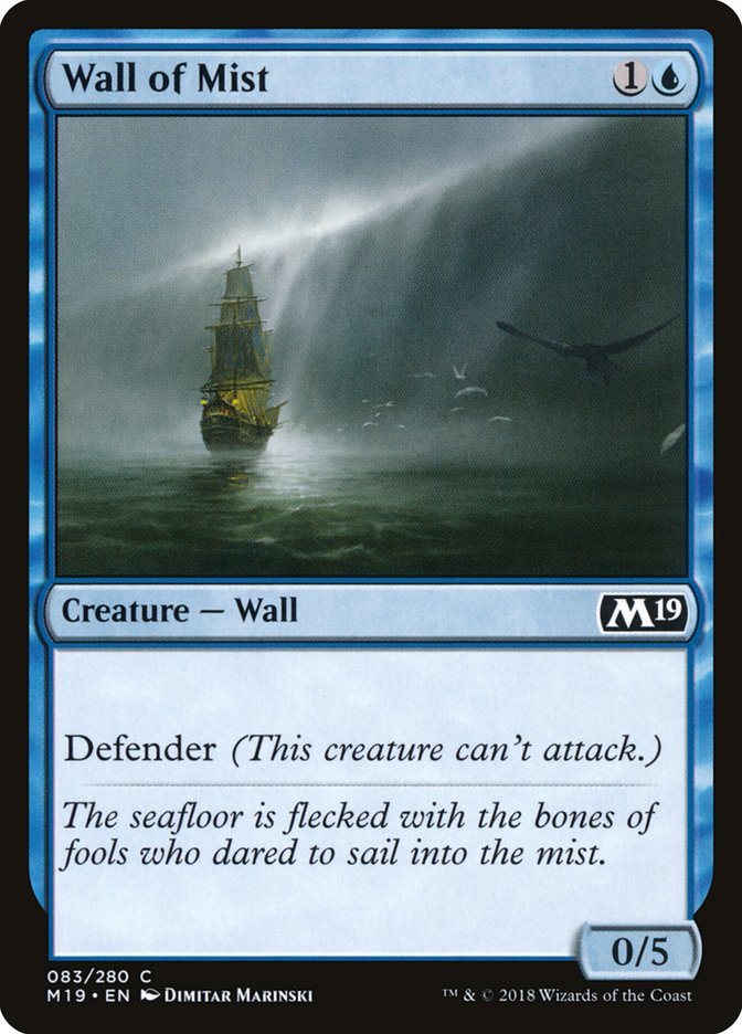 Wall of Mist [Core Set 2019] | Deep Dive Games St. Marys