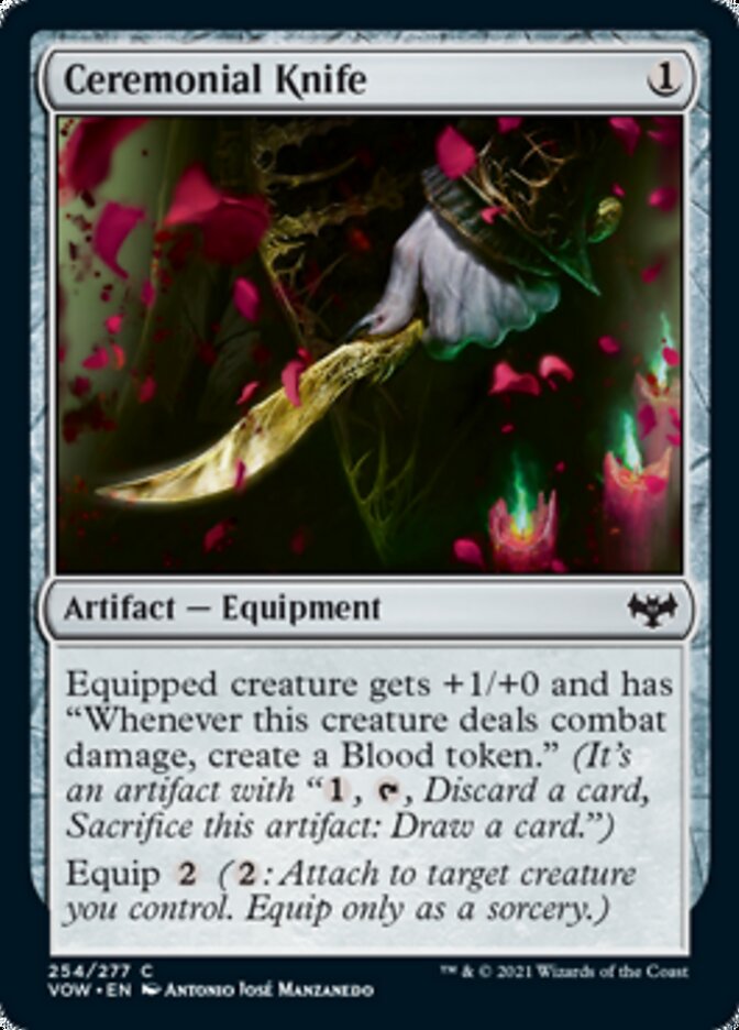 Ceremonial Knife [Innistrad: Crimson Vow] | Deep Dive Games St. Marys