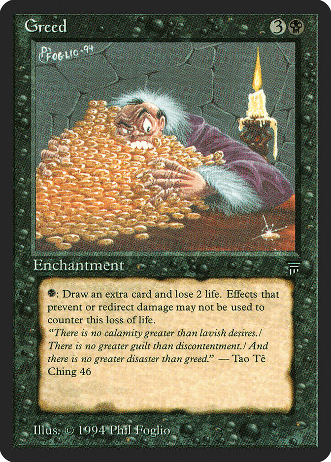 Greed [Legends] | Deep Dive Games St. Marys