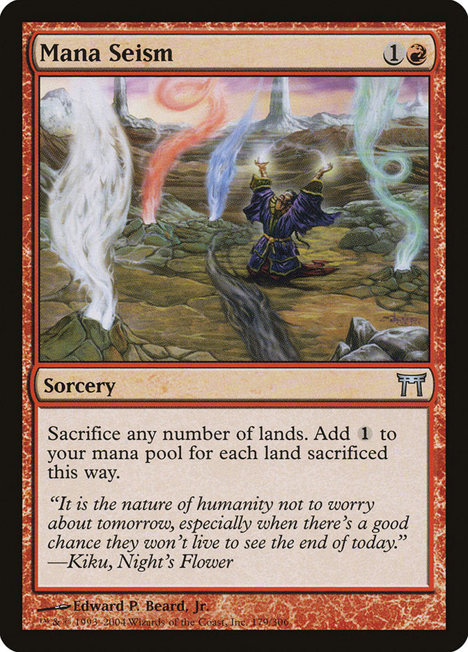 Mana Seism [Champions of Kamigawa] | Deep Dive Games St. Marys