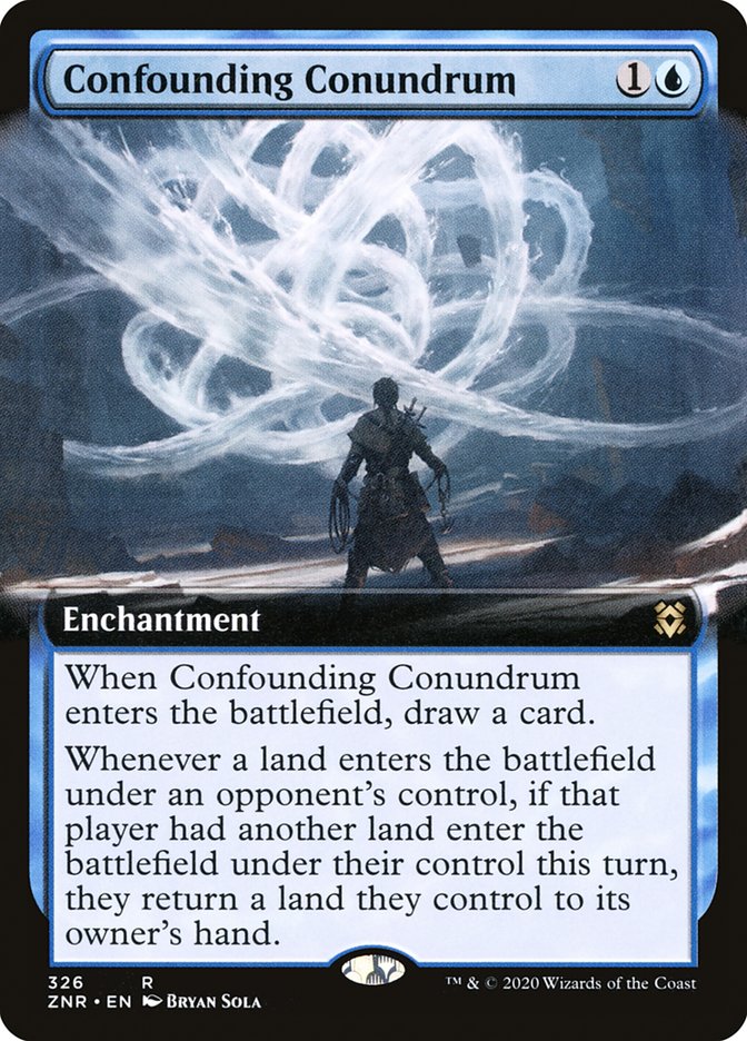 Confounding Conundrum (Extended Art) [Zendikar Rising] | Deep Dive Games St. Marys