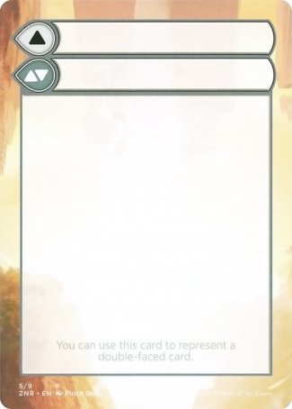 Helper Card (5/9) [Zendikar Rising Tokens] | Deep Dive Games St. Marys