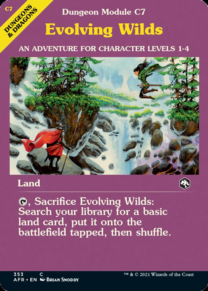 Evolving Wilds (Dungeon Module) [Dungeons & Dragons: Adventures in the Forgotten Realms] | Deep Dive Games St. Marys