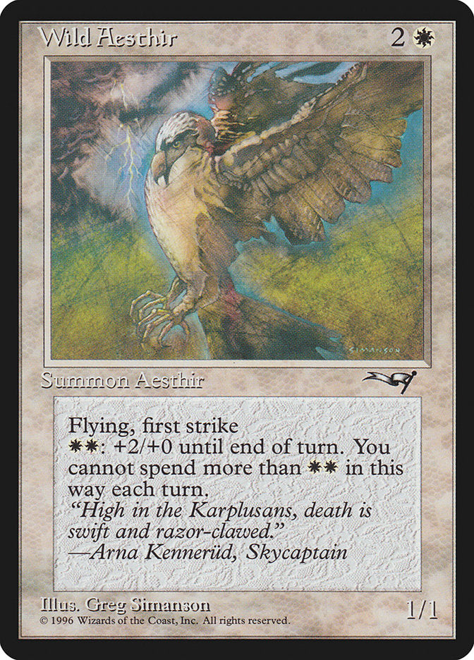 Wild Aesthir (Lightning Background) [Alliances] | Deep Dive Games St. Marys