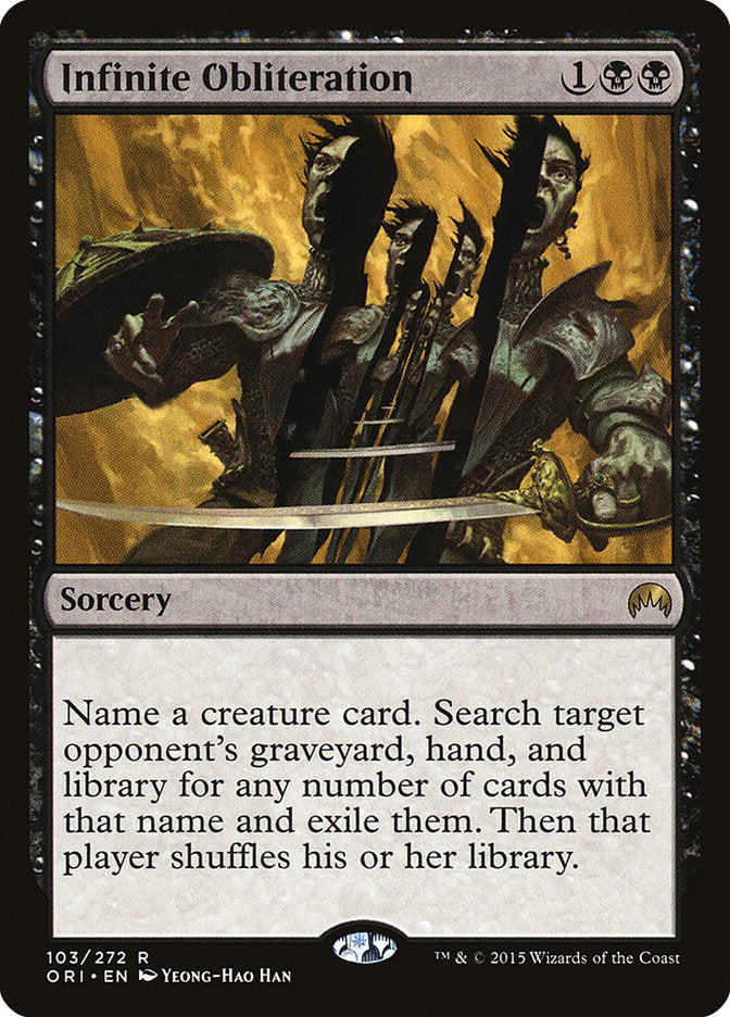Infinite Obliteration [Magic Origins] | Deep Dive Games St. Marys