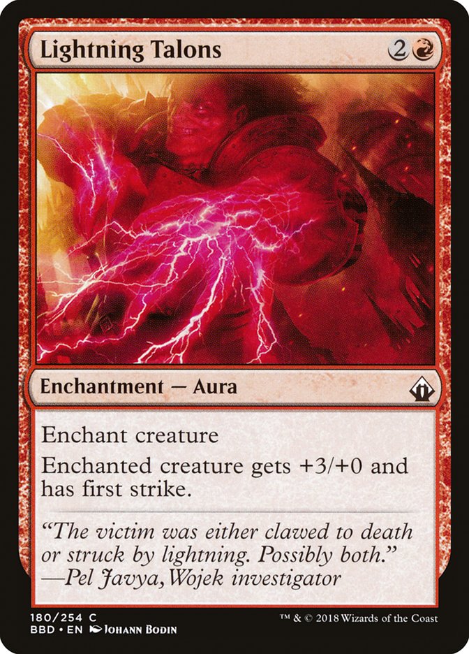 Lightning Talons [Battlebond] | Deep Dive Games St. Marys