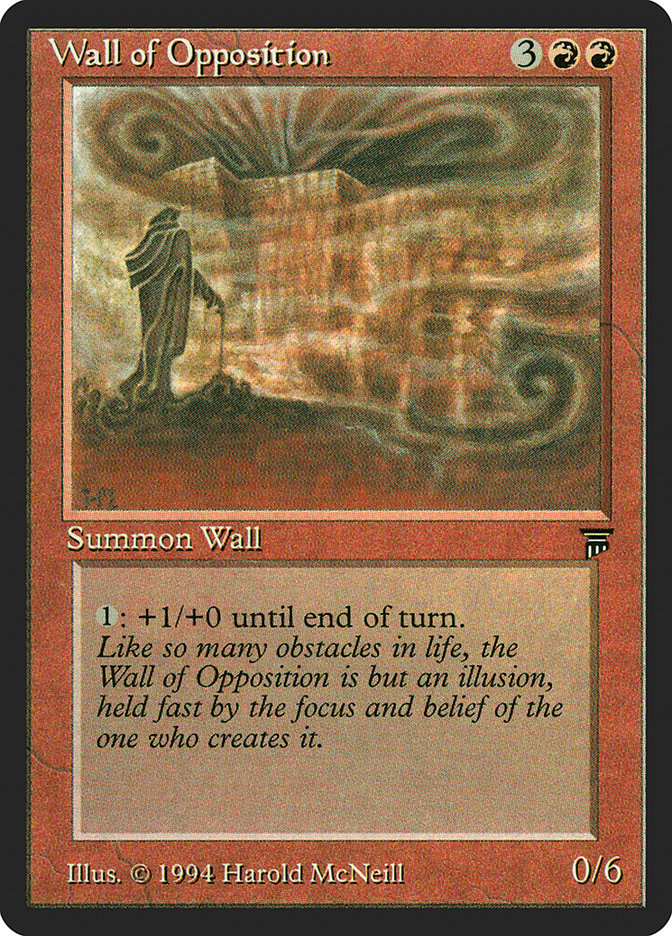 Wall of Opposition [Legends] | Deep Dive Games St. Marys