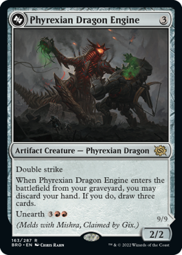 Phyrexian Dragon Engine [The Brothers' War] | Deep Dive Games St. Marys