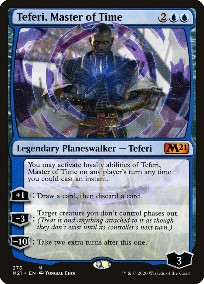 Teferi, Master of Time (276) [Core Set 2021] | Deep Dive Games St. Marys