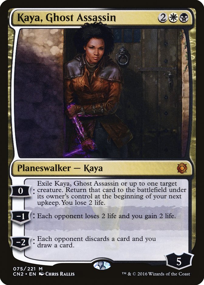 Kaya, Ghost Assassin (075/221) [Conspiracy: Take the Crown] | Deep Dive Games St. Marys