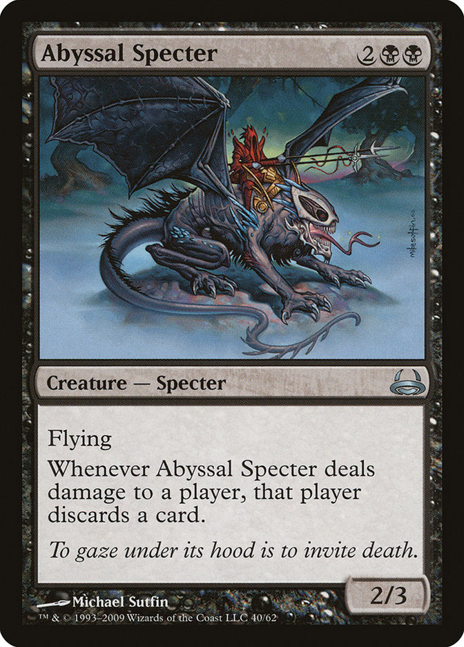 Abyssal Specter [Duel Decks: Divine vs. Demonic] | Deep Dive Games St. Marys