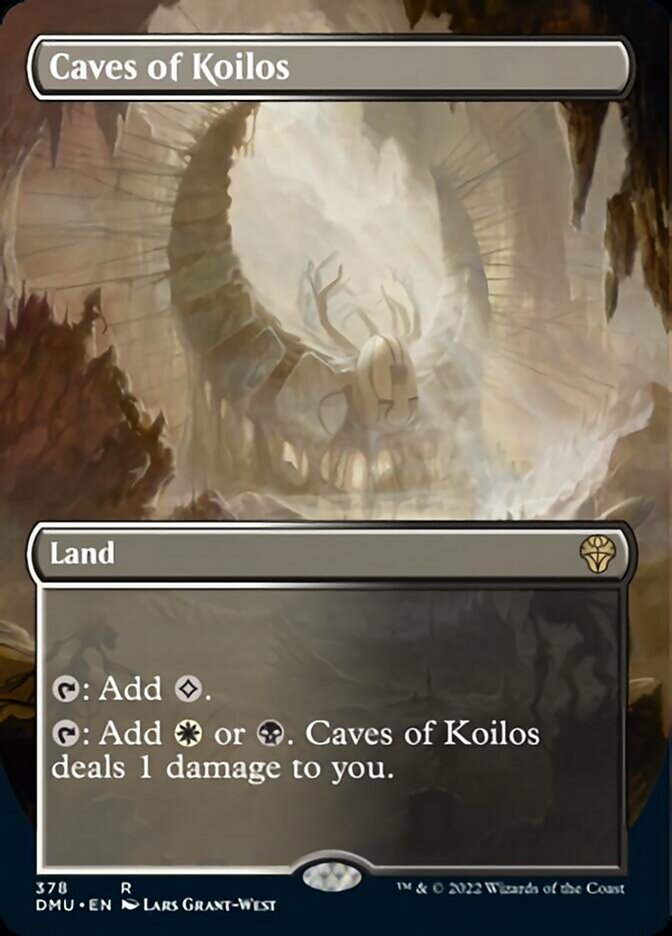 Caves of Koilos (Borderless Alternate Art) [Dominaria United] | Deep Dive Games St. Marys