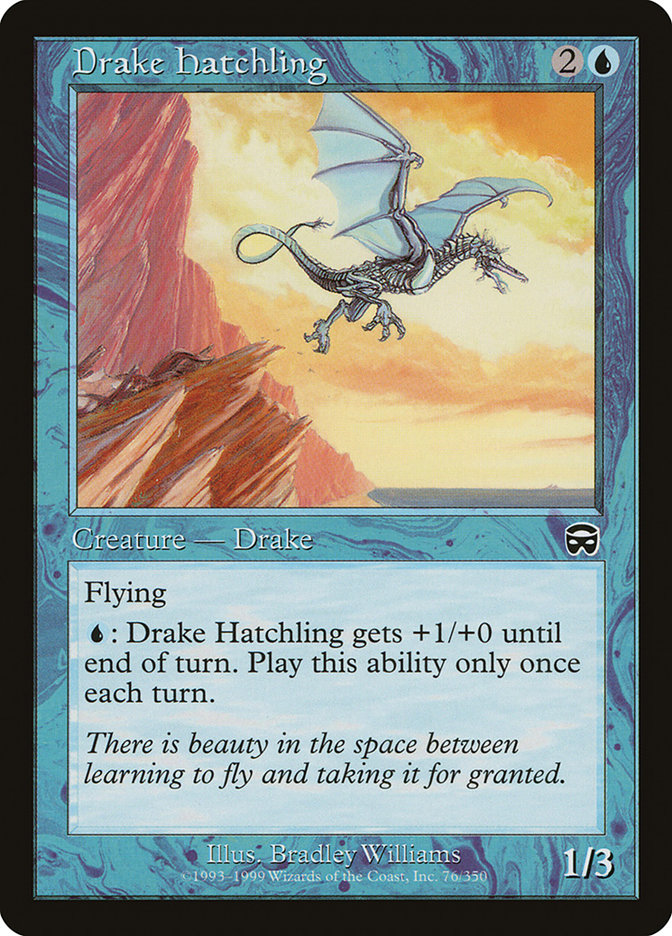 Drake Hatchling [Mercadian Masques] | Deep Dive Games St. Marys