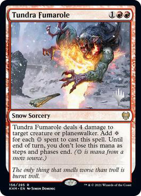 Tundra Fumarole (Promo Pack) [Kaldheim Promos] | Deep Dive Games St. Marys